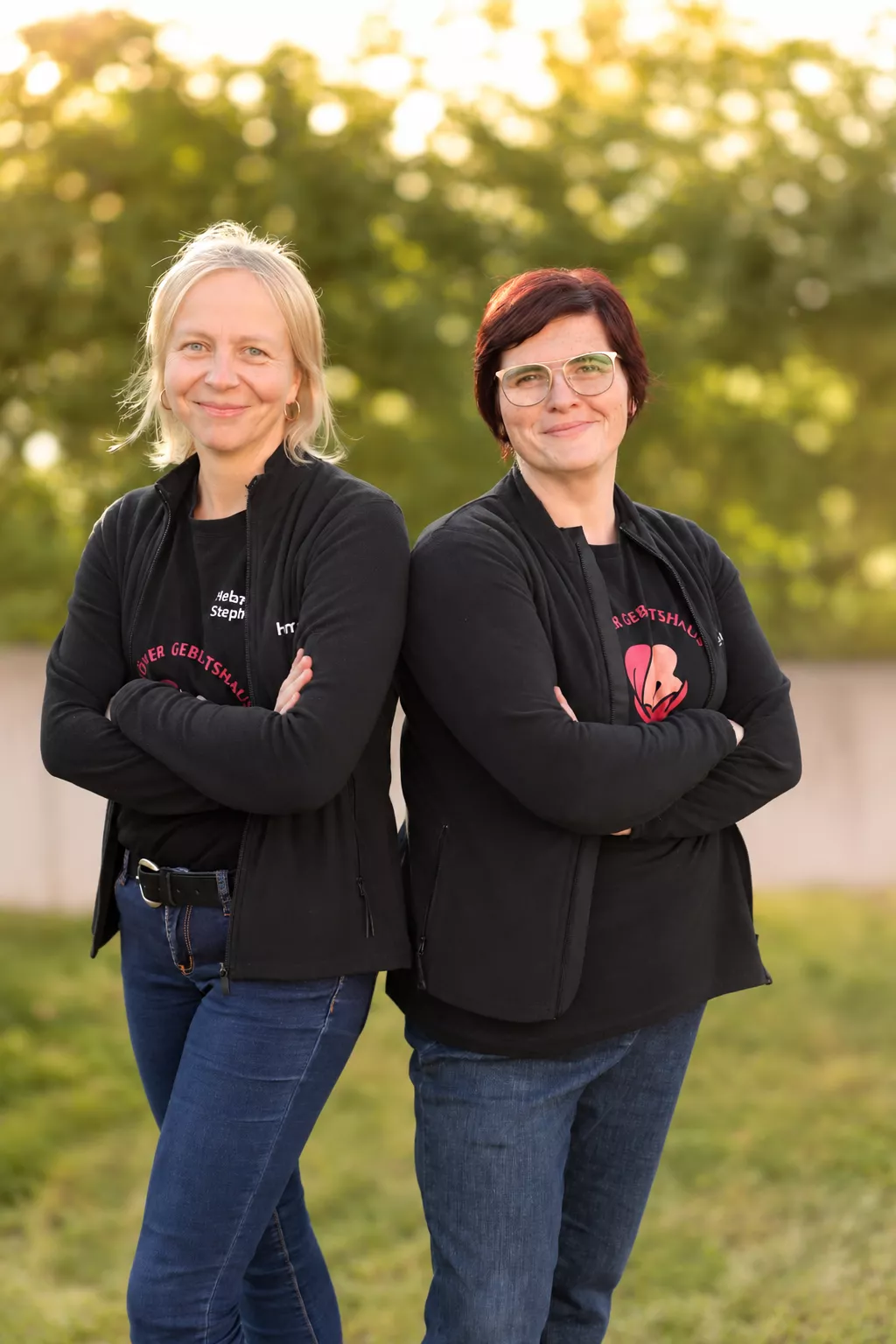 Stephanie und Kathrin vom Rhöner Geburtshaus